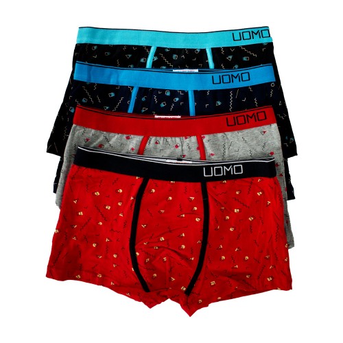 4 Pack αγορίστικα Boxer UOMO multi3