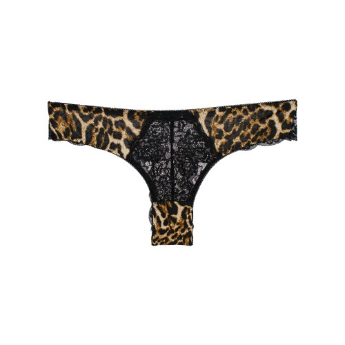 3 Pack leopard brazilian slip multicolour 