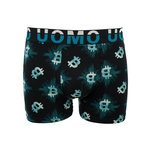 4 Pack Boxer UOMO Bitcoin multicolour  