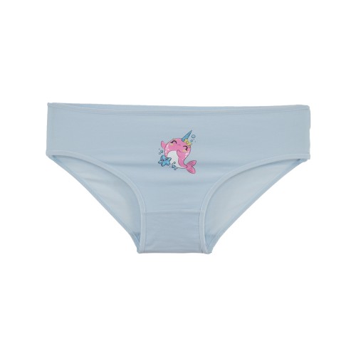5 Pack βαμβακερά κοριτσίστικα κιλοτάκια dolphin multicolour
