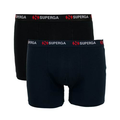 2 PACK Superga Boxer μαύρο-μπλε  