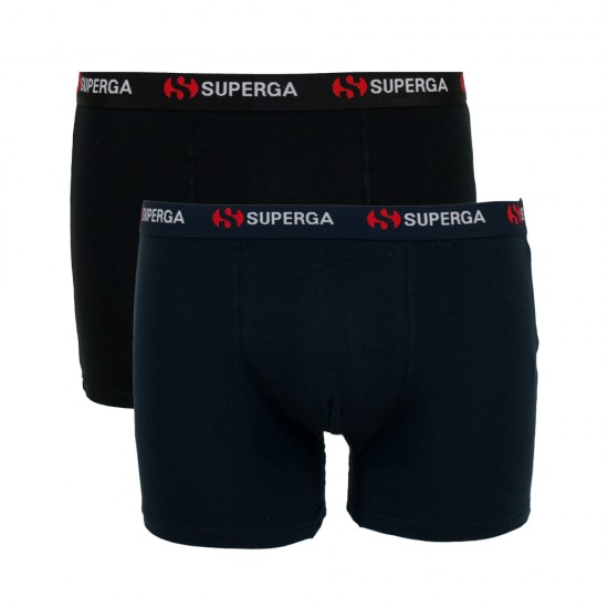 2 PACK Superga Boxer μαύρο-μπλε  