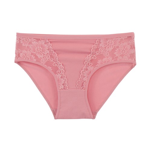 6 PACK Lace Elegance κλασικά ψηλόμεσα σλιπ multicolour