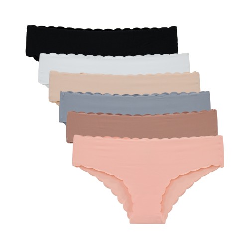 6 Pack off duty χωρίς ραφές slip multicolour 