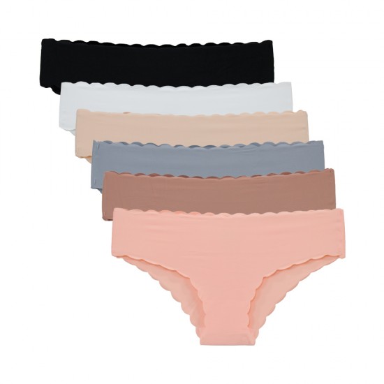 6 Pack off duty χωρίς ραφές slip multicolour 