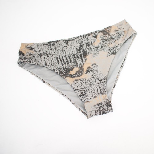 Γυναικείο μαγιό bikini με μπανέλα Glam Cycles γκρί  