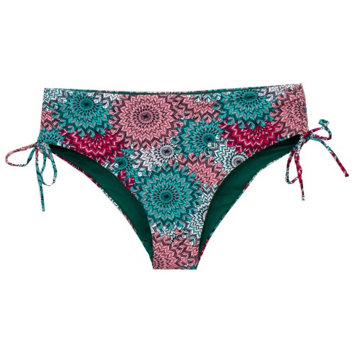Γυναικείο μαγιό bikini Push Up με μπανέλα Mandala πετρόλ