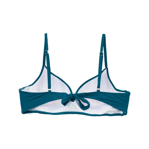 Γυναικείο μαγιό bikini Push Up με μπανέλα Mandala πετρόλ