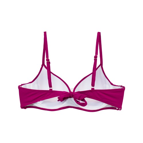 Γυναικείο μαγιό bikini Push Up με μπανέλα Mandala φούξια 