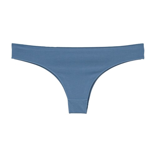 6 Pack βαμβακερά Brazilian slip με απαλές ραφές multicolour   