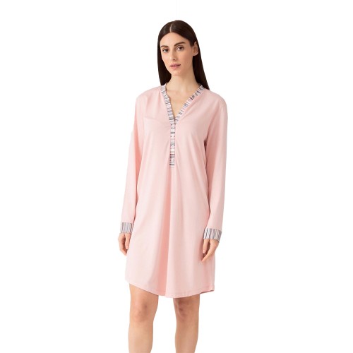Γυναικείο Νυχτικό Minerva Sweet Dreams TENCEL Modal ροζ