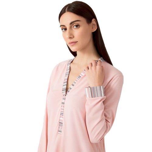 Γυναικείο Νυχτικό Minerva Sweet Dreams TENCEL Modal ροζ