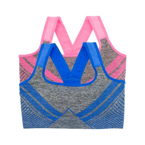 2 Pack μπουστάκια SPORT Μπλε - Φούξια