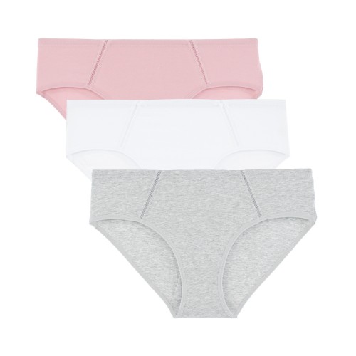 3 Pack Plus Size ψηλόμεσα σλιπ Lux Comfort multicolour