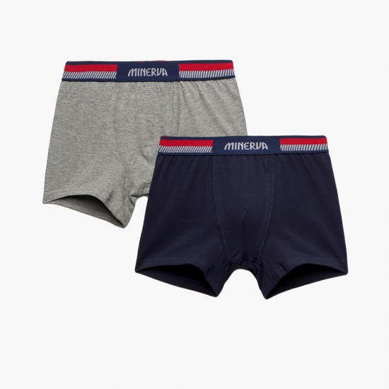 2 Pack Minervakia αγορίστικα Navy / Red