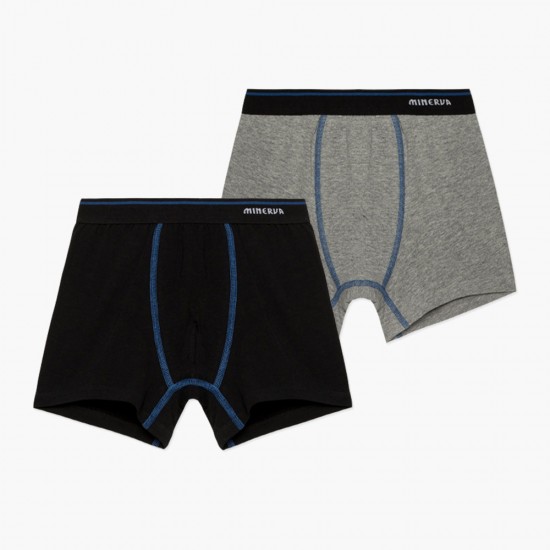 2 Pack Minervakia αγορίστικα Grey / Black