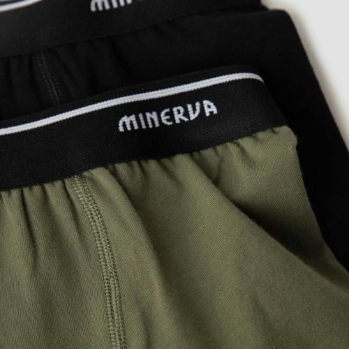2 Pack Minervakia αγορίστικα Black / Army Green 