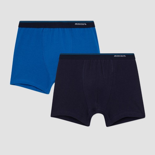 2 Pack Minervakia αγορίστικα Blue Royal / Blue 