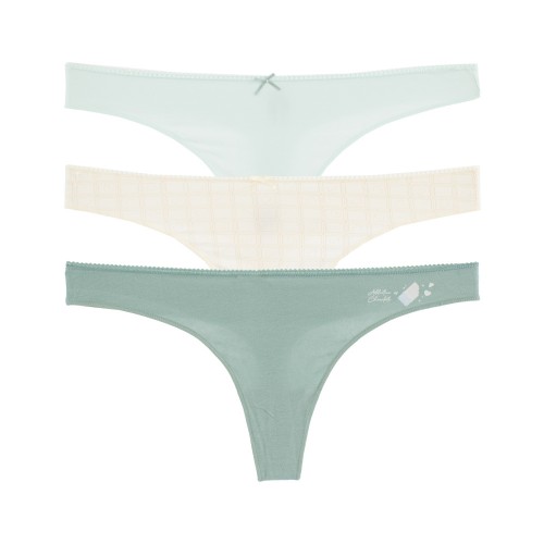 3 PACK βαμβακερά Love String multicolour