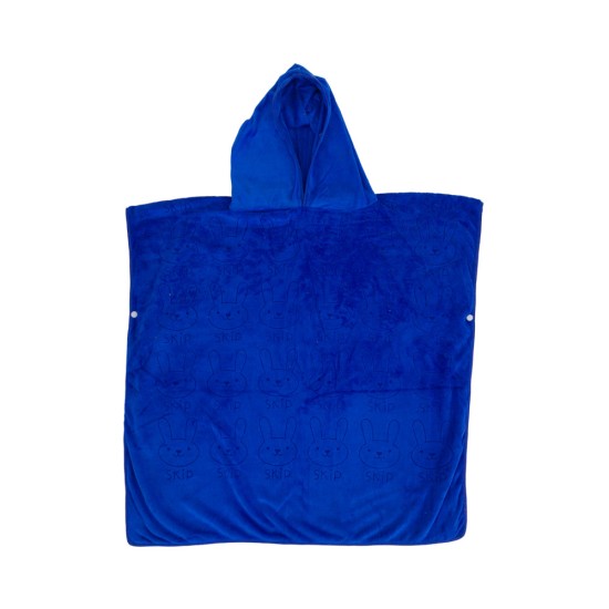 Αγορίστικη πετσέτα παραλίας - πόντσο (70*70) μπλε S22