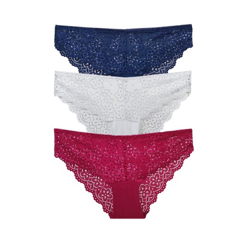 3 PACK Cherie Cherie Lady δαντελένια slip multi 1