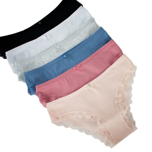 6 PACK Cotton 365 ριπ slip multicolour 