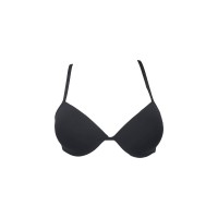 Σουτιέν B cup με ενίσχυση (Push up) COTONELLA μαύρο 
