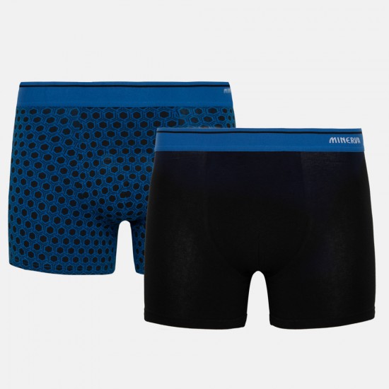 2 PACK Boxer Minerva Hexagon 