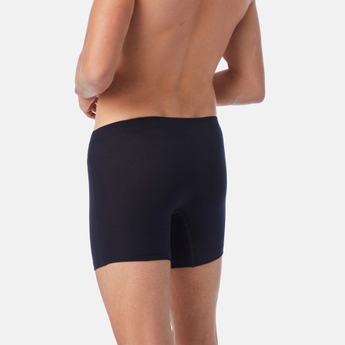 2 Pack Boxer Minerva Sporties Fit Long με εσωτερικό λάστιχο μπλε