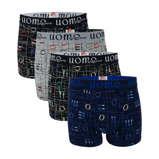 4 Pack Boxer UOMO Monogram multicolor