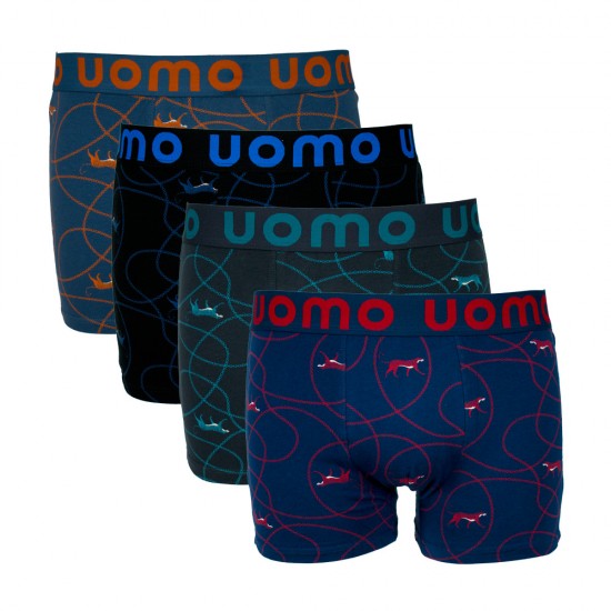 4 Pack Boxer UOMO underwear tiger 