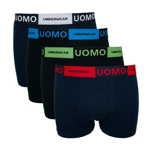 4 Pack Boxer UOMO underwear multi4