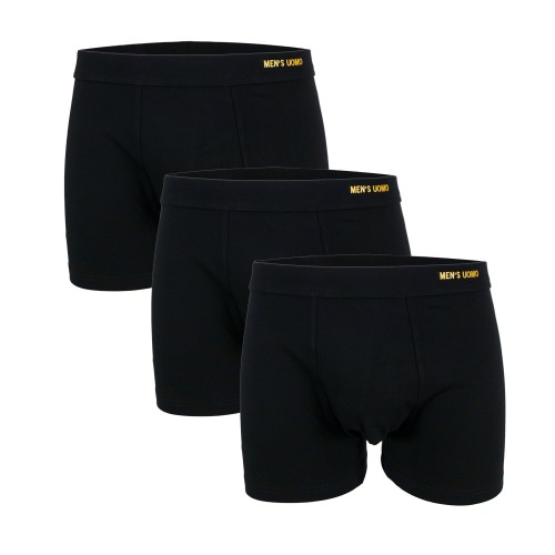 3 Pack Boxer Men's UOMO μαύρα 